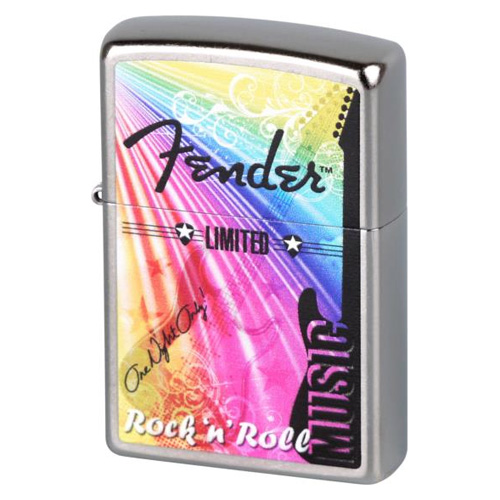 Zippo Fender Rock 'N' Roll Limited Edition| BlitZz-graveerwerk.nl