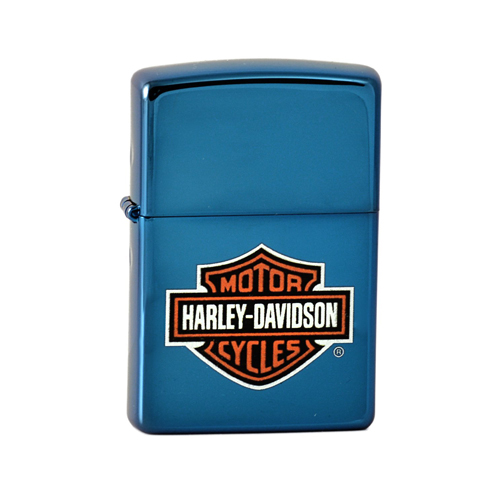 Zippo Harley Davidson Logo Sapphire inclusief graveren