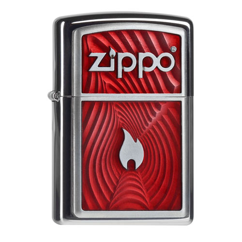 Zippo Red 3D Flame