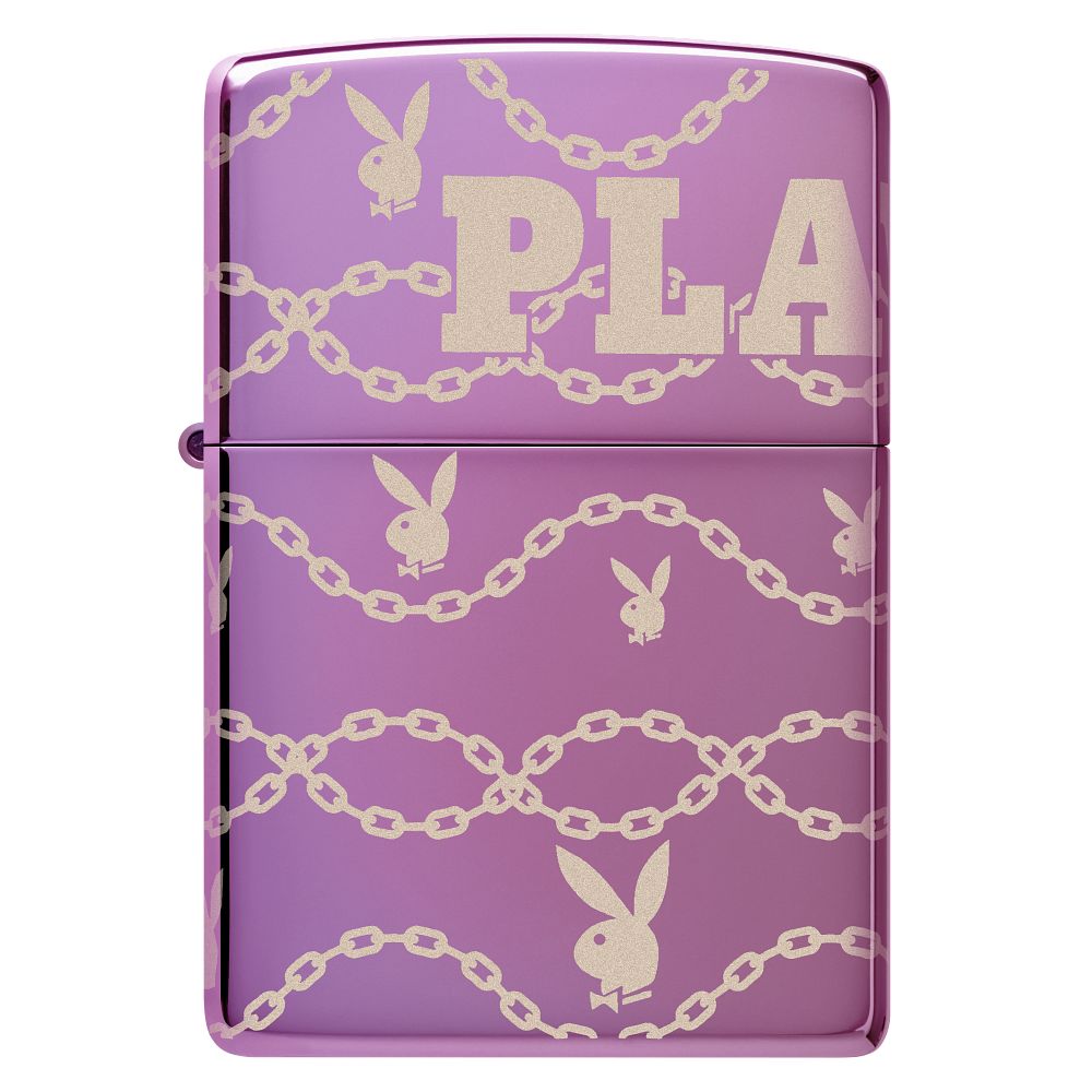 Zippo Purple Playboy Design.