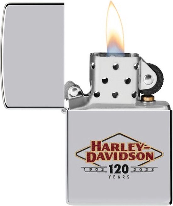 Zippo Harley Davidson 120 years high polish `2