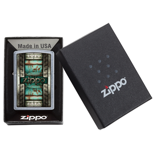 Zippo Patina Design verpakking