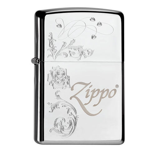 Zippo with Pattern