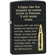 Zippo Catching Bullet