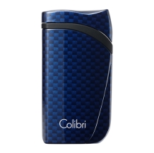 Colibri Single Flame Falcon Carbon Fiber Blue