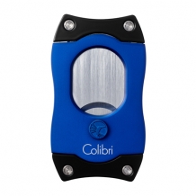 Colibri sigarenknipper S-Cut Black/Blue Closed back