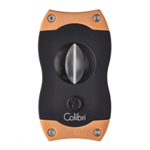 Colibri sigarenknipper V-Cut Black/Rosegoud