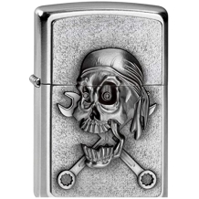 Zippo Mechanic Skull