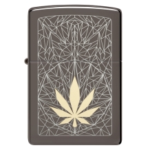 Zippo aansteker Cannabis Design