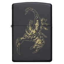 Zippo aansteker Scorpion Laser Engrave