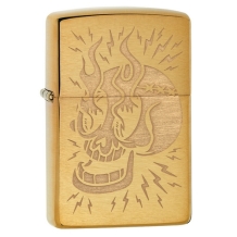 Zippo Tattoo skull design