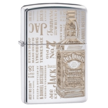 Zippo Jack Daniel\'s Bottle Chrome