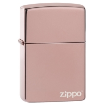 Zippo aansteker Rose gold Zippo logo