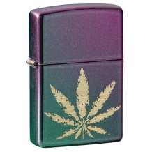 Zippo aansteker Cannabis Design