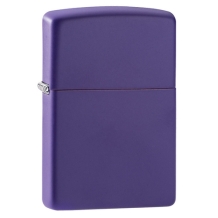 Zippo purple matte