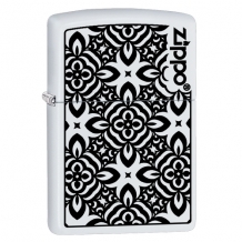 Zippo aansteker Black Pattern Design