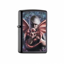 Zippo Anne Stokes - Lady with Dragon