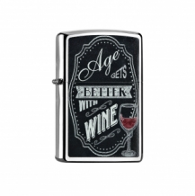 Zippo Better with Wine