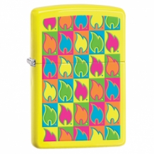 Zippo Flame Pop Art