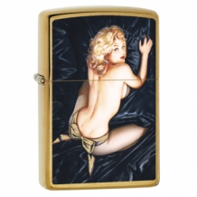 Zippo Olivia Brass Brushed
