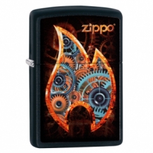Zippo Steampunk Flame