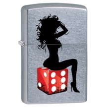 Zippo dice girl