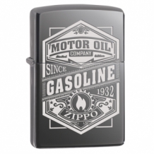 Zippo motor oil sign