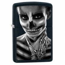 Zippo skeleton woman