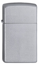 Zippo aansteker slim satin finish