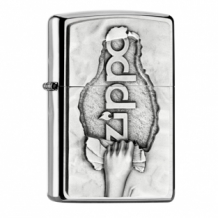 Zippo torn paper emblem