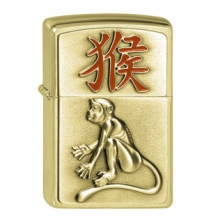 Zippo 2016 Year of the Monkey Brass