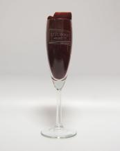 Champagneglas flute inclusief tekst graveren