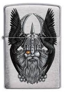 Zippo Odin with Raven Front