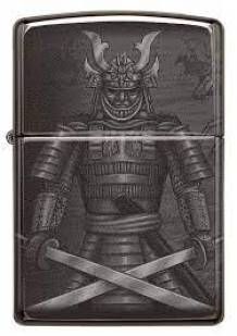 Zippo aansteker Samurai 360 Front