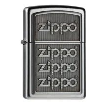 Zippo aansteker 4 Zippo logos 3D