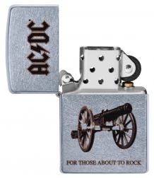 Zippo AC/DC For Those About To Rock You open