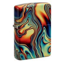 Zippo Colorful Swirl Design