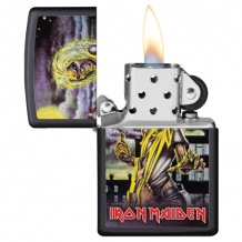 Zippo Iron Maiden Killers open