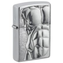 Zippo aansteker Man Torso 3D zijaanzicht