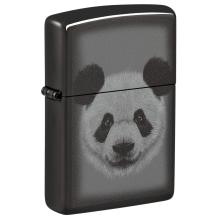 Zippo aansteker Panda Design Vooraanzicht