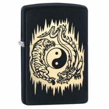 Zippo Tiger Dragon yin yang