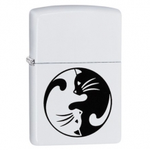 Zippo yin yang cats