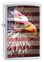 Zippo aansteker Eagle in Flag