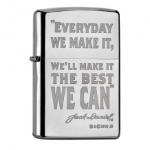 Zippo Jack Daniel's Quote