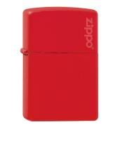 Zippo Red Matte with Zippo Logo