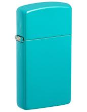 Zippo Slim Flat Turquoise