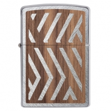 Zippo Woodchuck Herringbone Sweep voorzijde