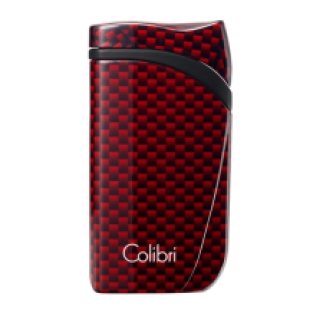 Colibri Single Flame Falcon Carbon Fiber Red