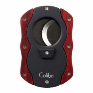 Colibri sigarenknipper Cut Black/Red Wood