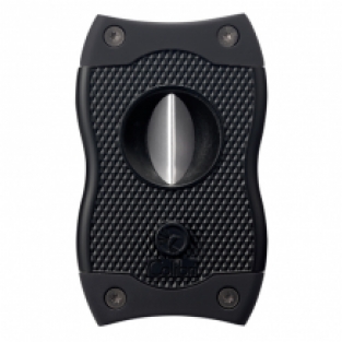 Colibri sigarenknipper S-Cut + V-Cut Black/Black